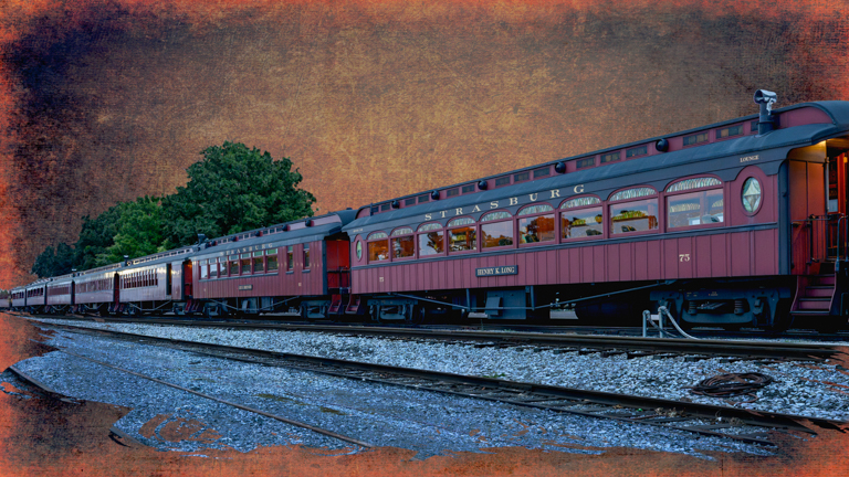 Strasburg Train by Karen Botvin