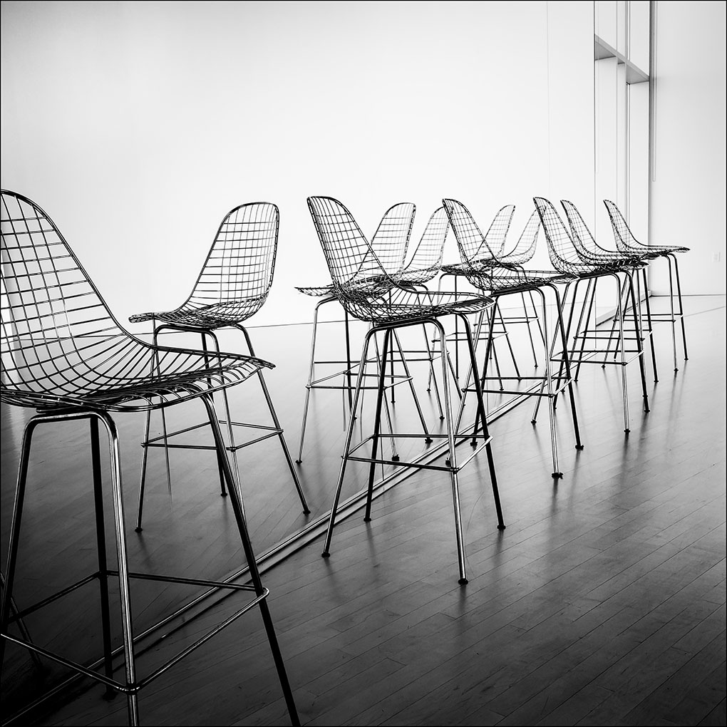 Reflected Chairs by Piers Blackett