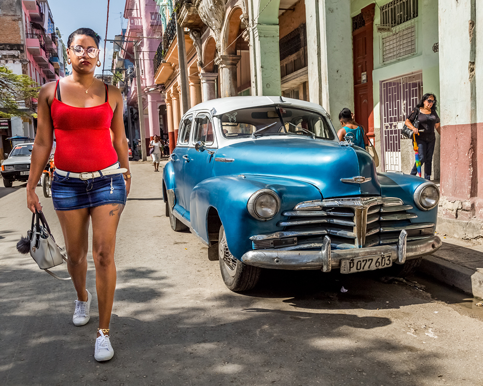 Street in Havana by Martin Newland, QPSA