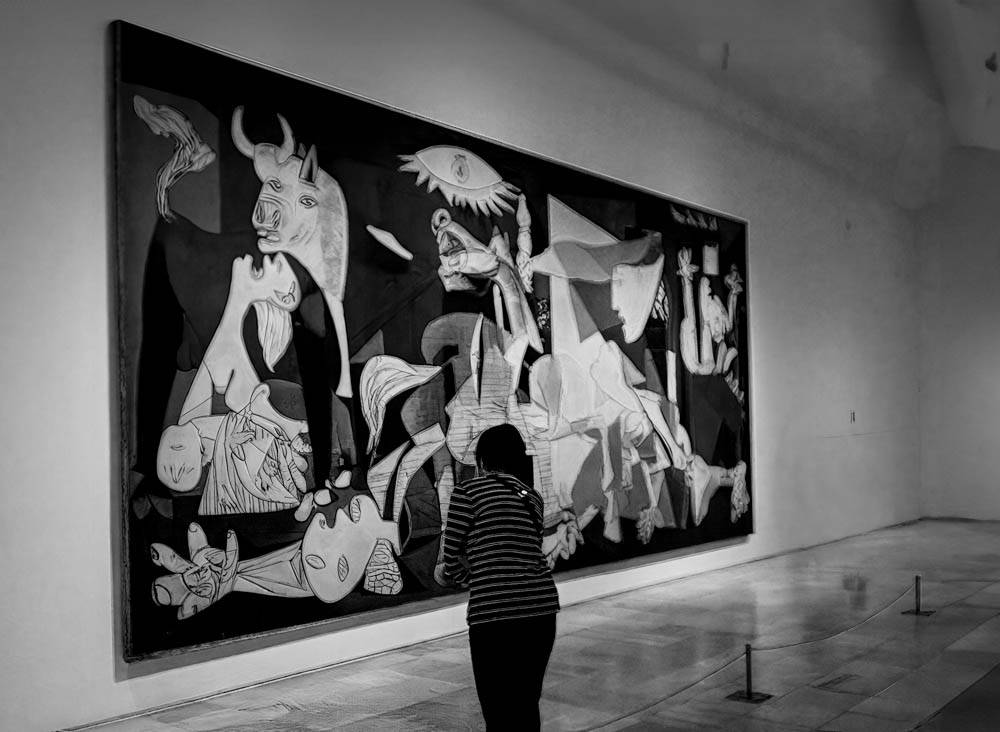 Guernica Close Up by Andres Valdespino