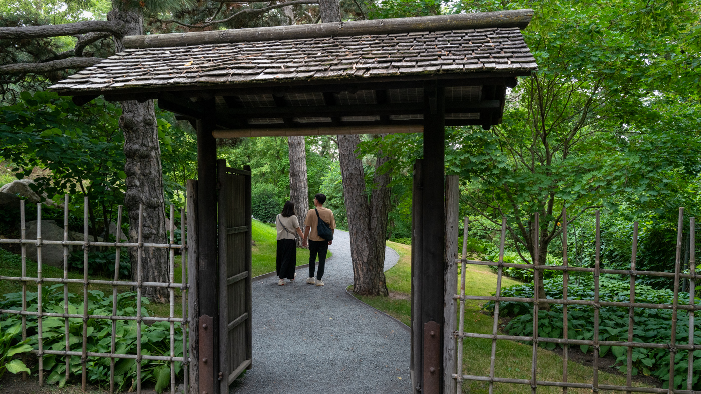 Japanese Garden Walk by LuAnn Thatcher