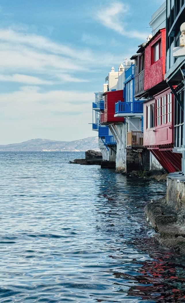 Little Italy in Mykonos by Kieu-Hanh Vu