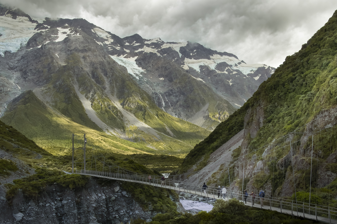 MOUNT COOK AND THE HOOKER VALLEY TRACK by Michael Hrankowski