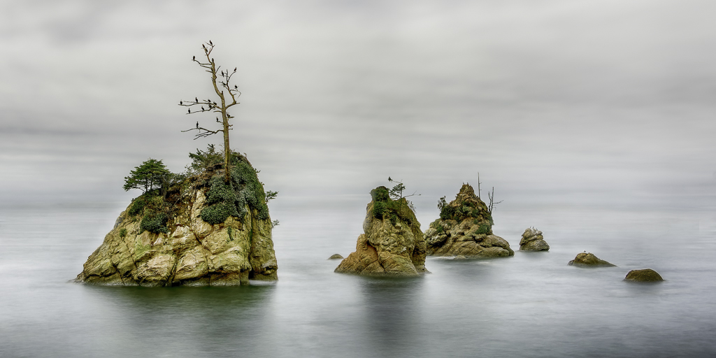 Rocks in Still Water by Michael Hrankowski