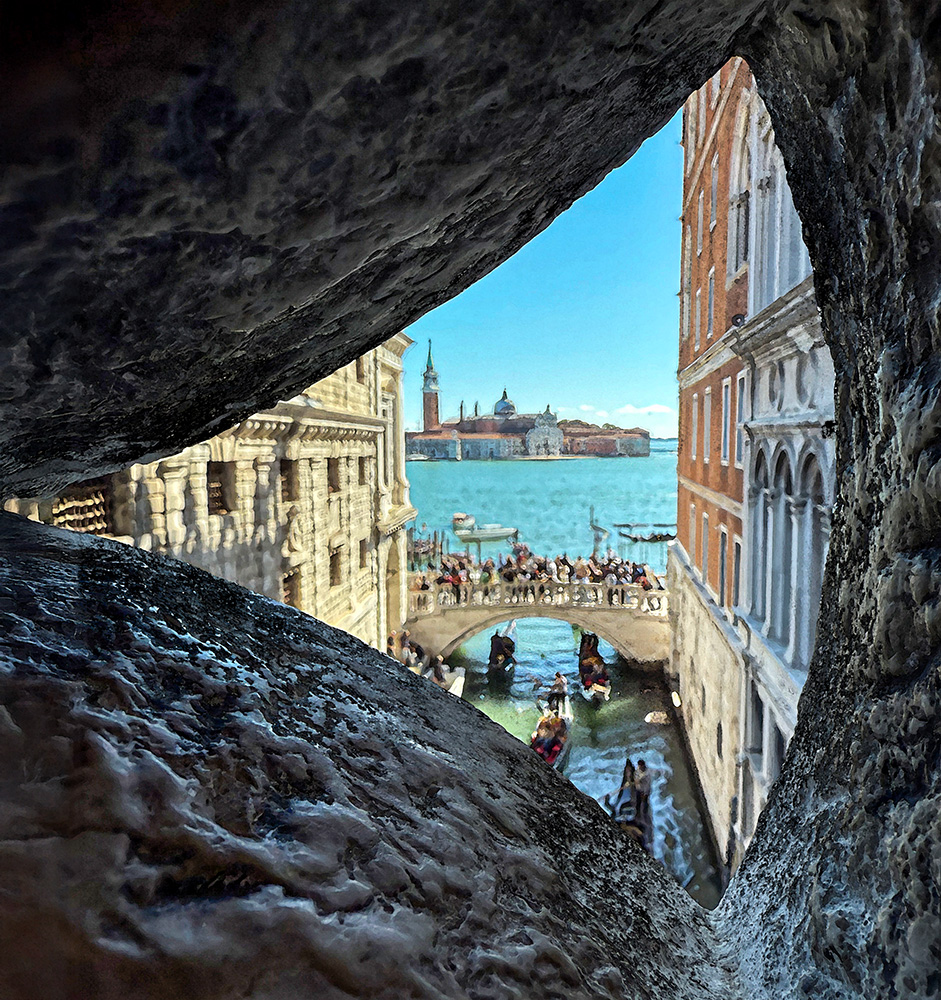 Venice from the Bridge of Sighs by Robert Coleman