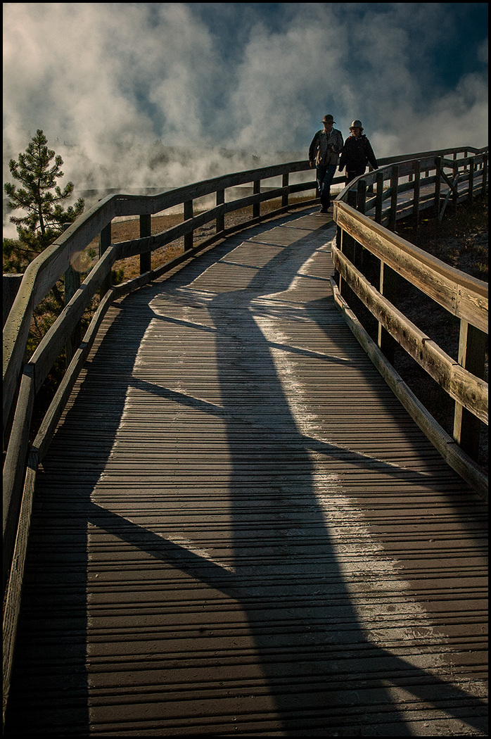 Geyser Boardwalk - AM by Bill Buchanan, HonPSA, FGDC