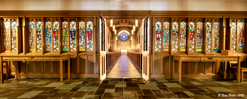 Asbury Methodist Vestibule by R Gary Butler
