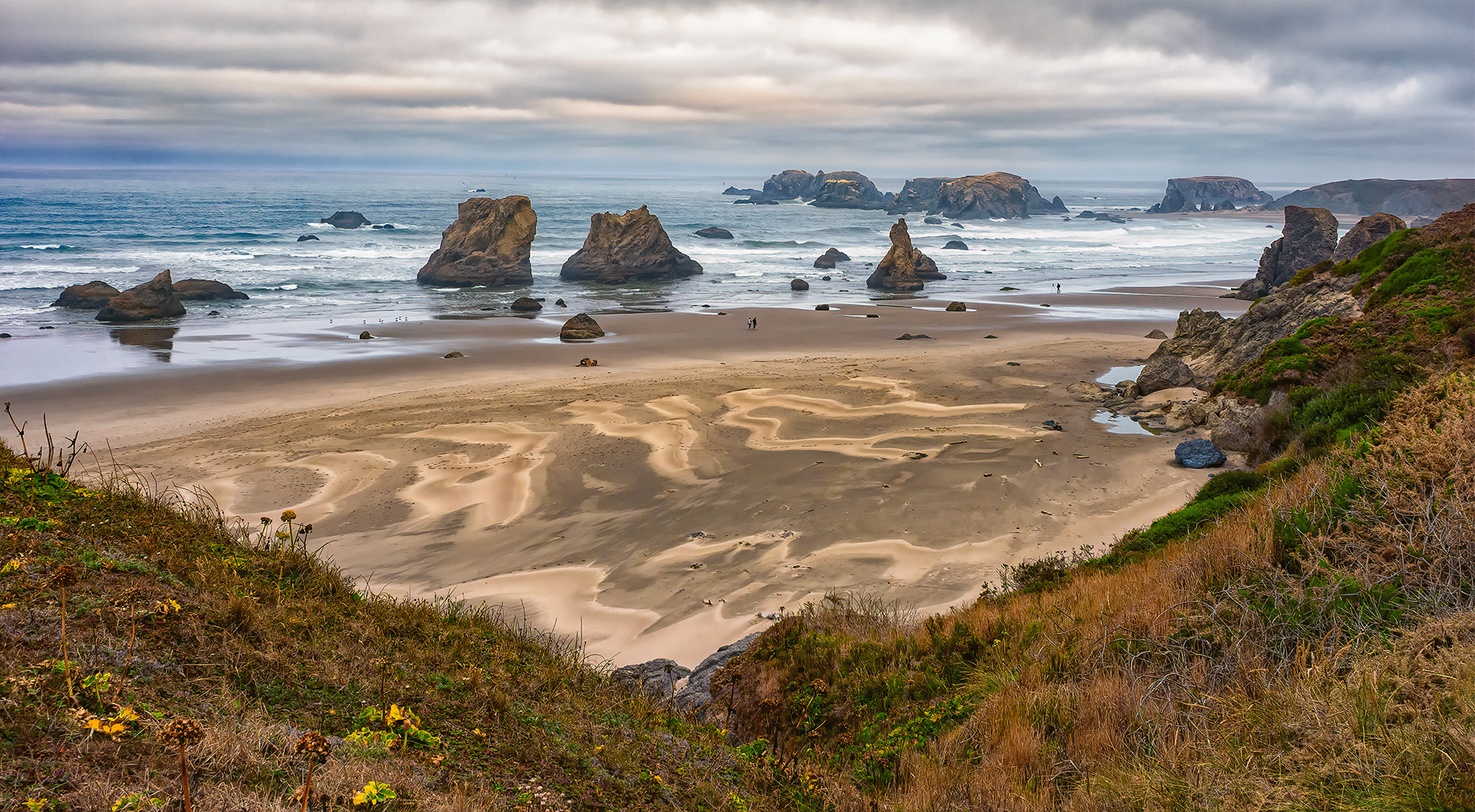 Sand Art Cannon Beach by Erik Rosengren