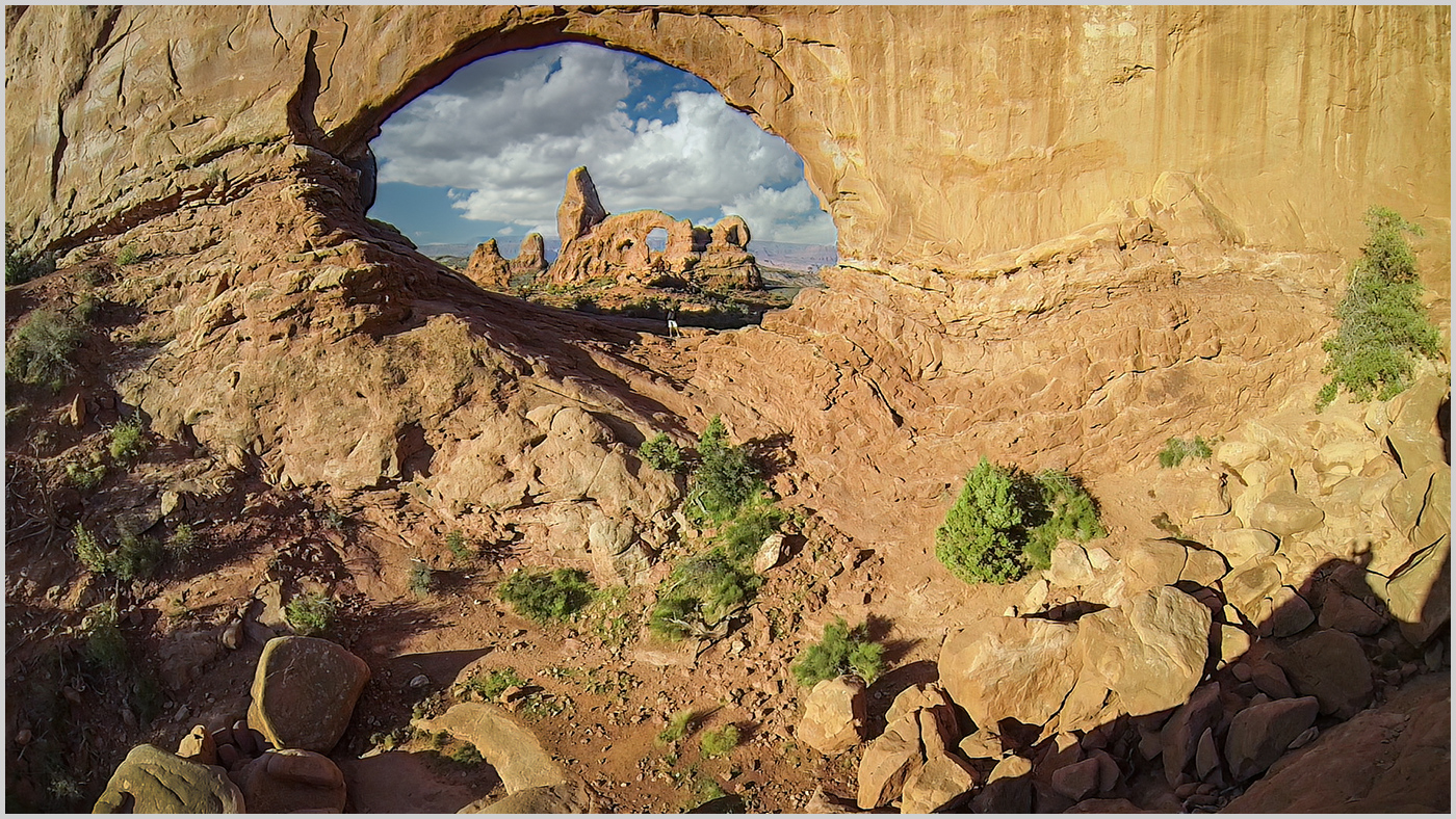 Window Rock Selfie by Bill Buchanan, HonPSA, FGDC