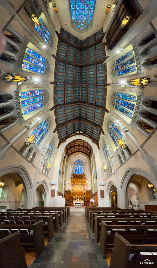 Historic Trinity Lutheran Church Panorama by Bill Buchanan