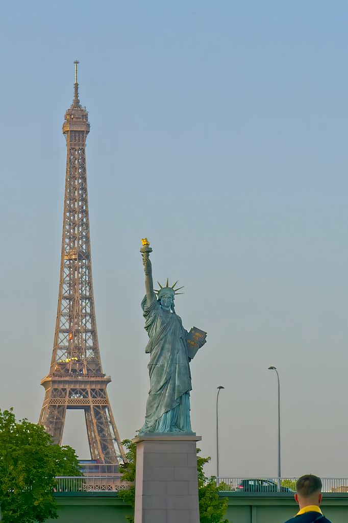 The Statue and The Towet by Guy Davies