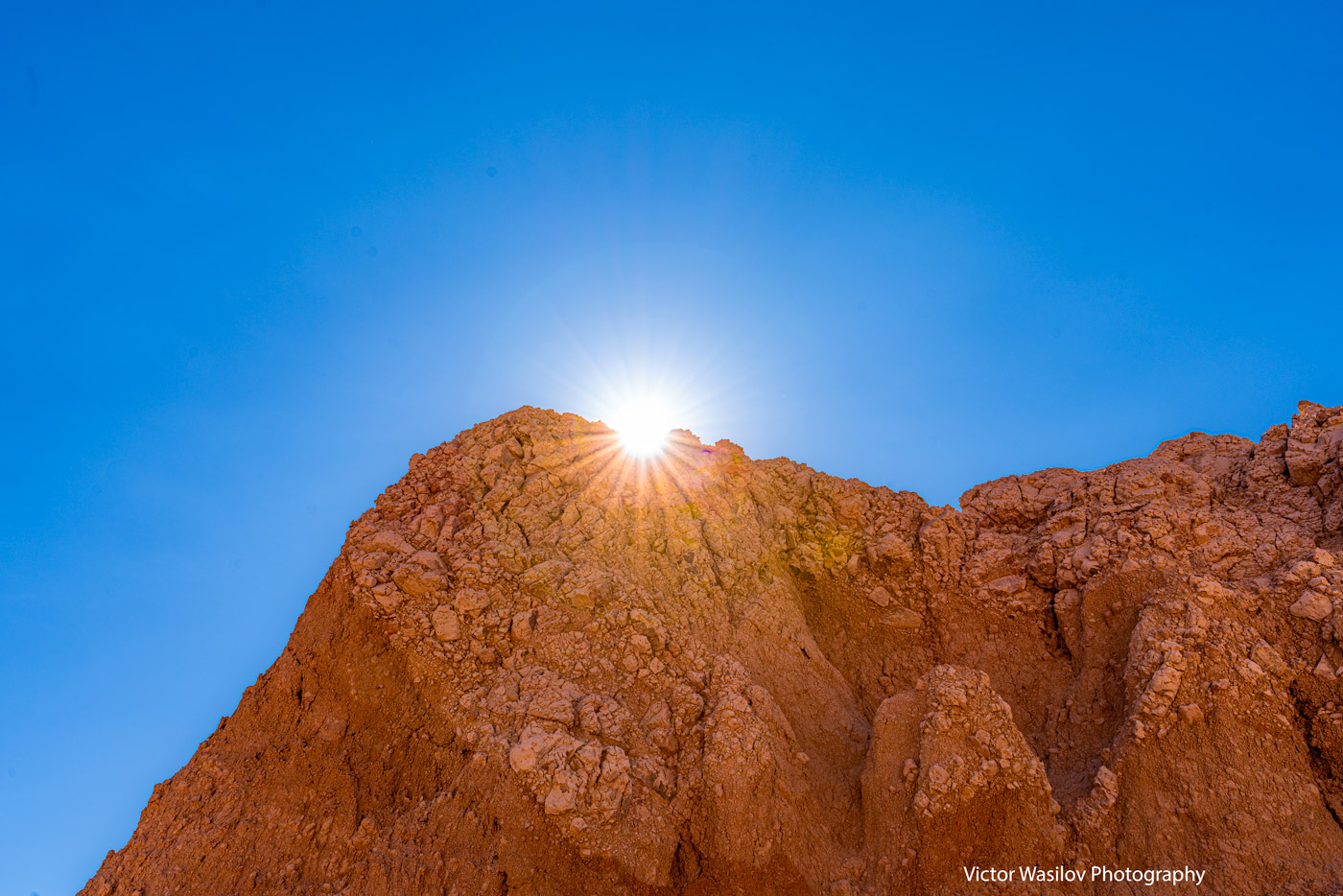 Badlands sunburst by Victor Wasilov