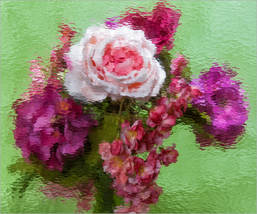 Impressionistic Summer Blooms by Charissa Lansing