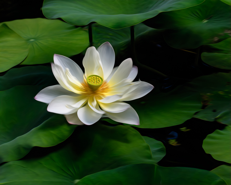 Lotus Flower by Karen Botvin