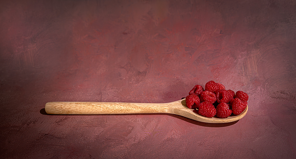 Serving up Raspberries by Lori Azevedo