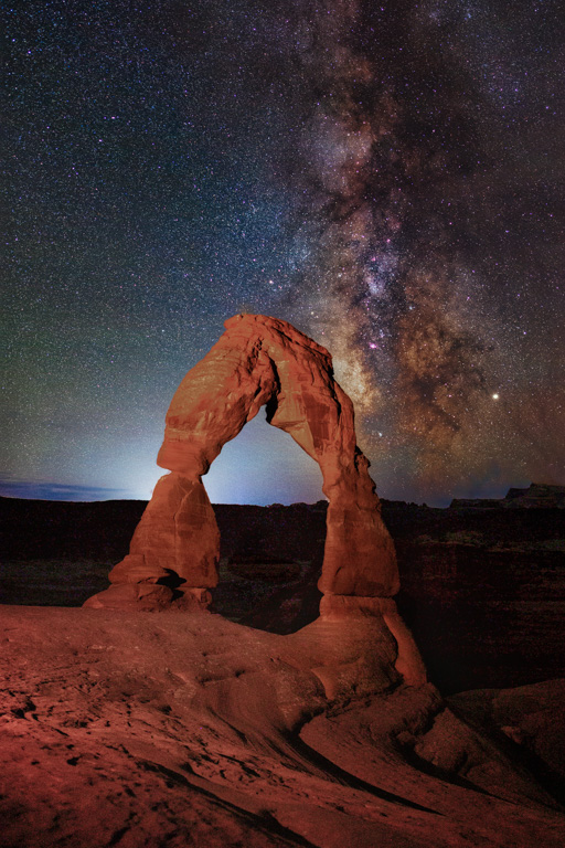 Lights Over Moab by Butch Mazzuca