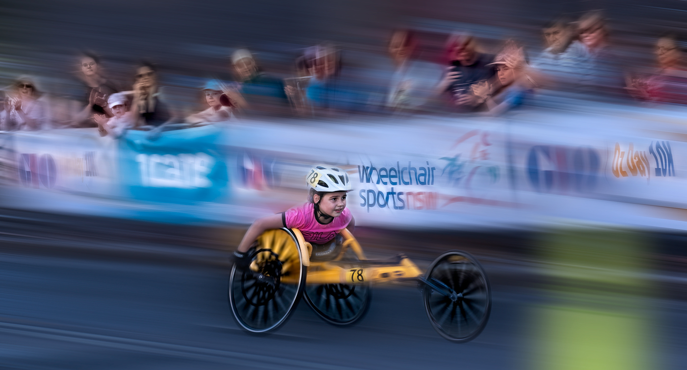 Brydi Wheelchair Racer by Grace Lee