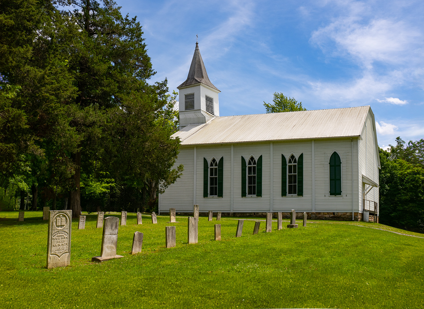 Old Church and Cemetery by Tom McCreary, APSA, MPSA