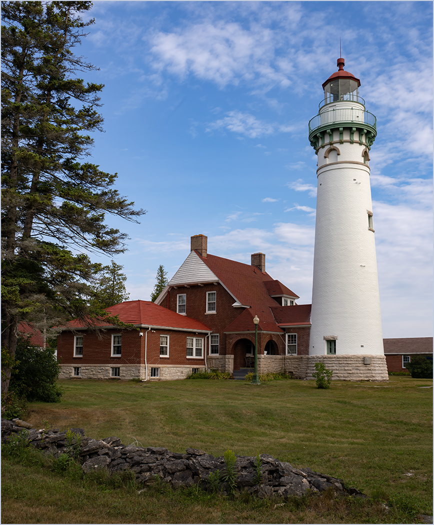 Seul Choix Point Lighthouse by Tom McCreary