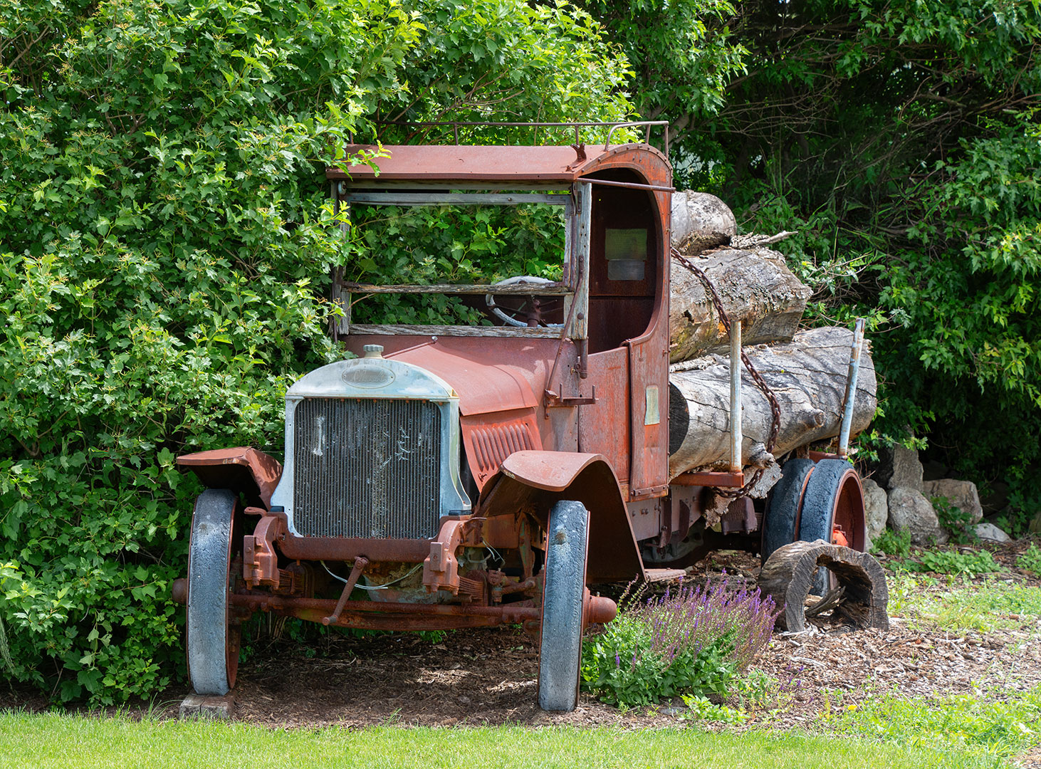 Wisconsin Logging Truck by Tom McCreary