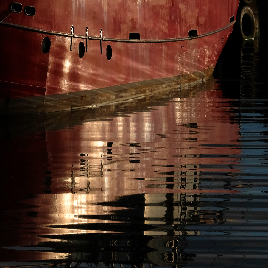 Harbour Reflections by Alastair Cochrane