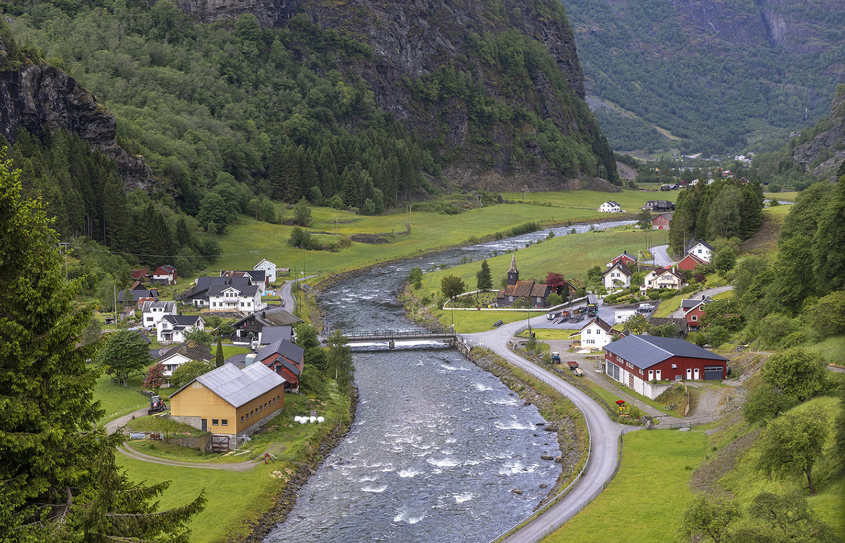 Along the Fjord by Sue Peri