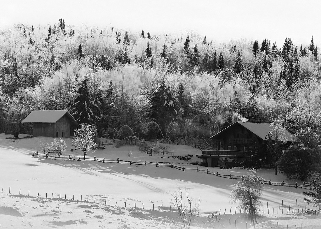 Frozen countryside by Jim Overfield