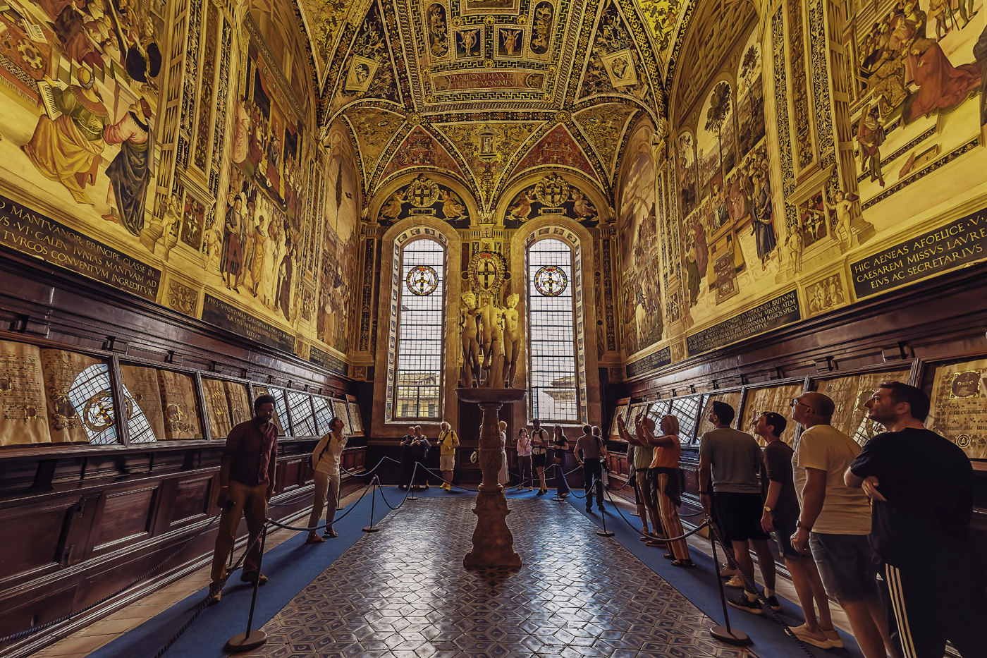 Piccolomini Library by Sabine Nehls