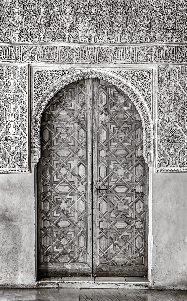 Alhambra Door by Henry Heerschap