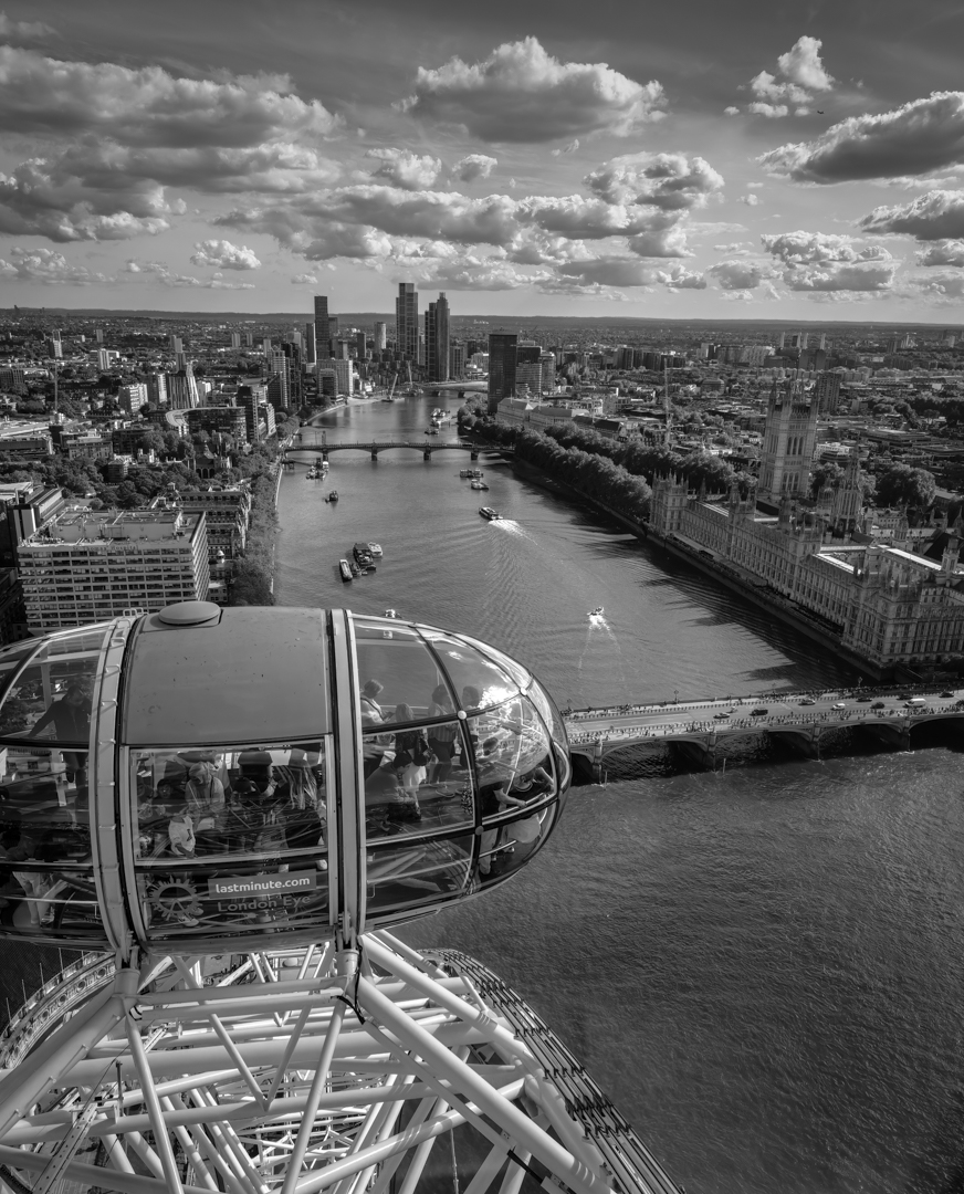 London Eye View by Jim Bodkin