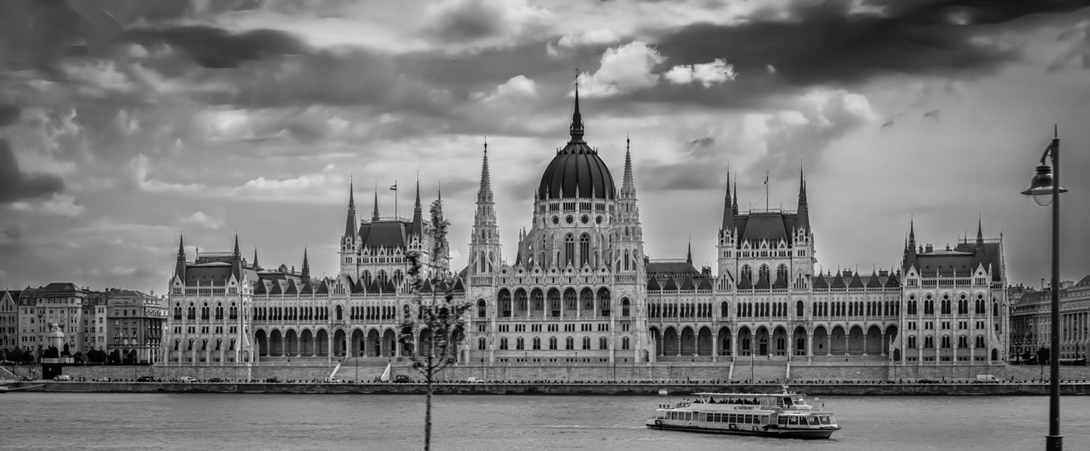 Hungarian Parliament Building by Jim Bodkin