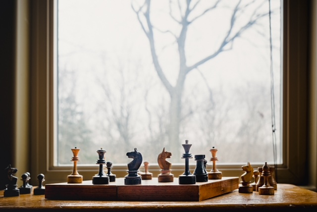 Still Life - Chess by Nancy Armstrong