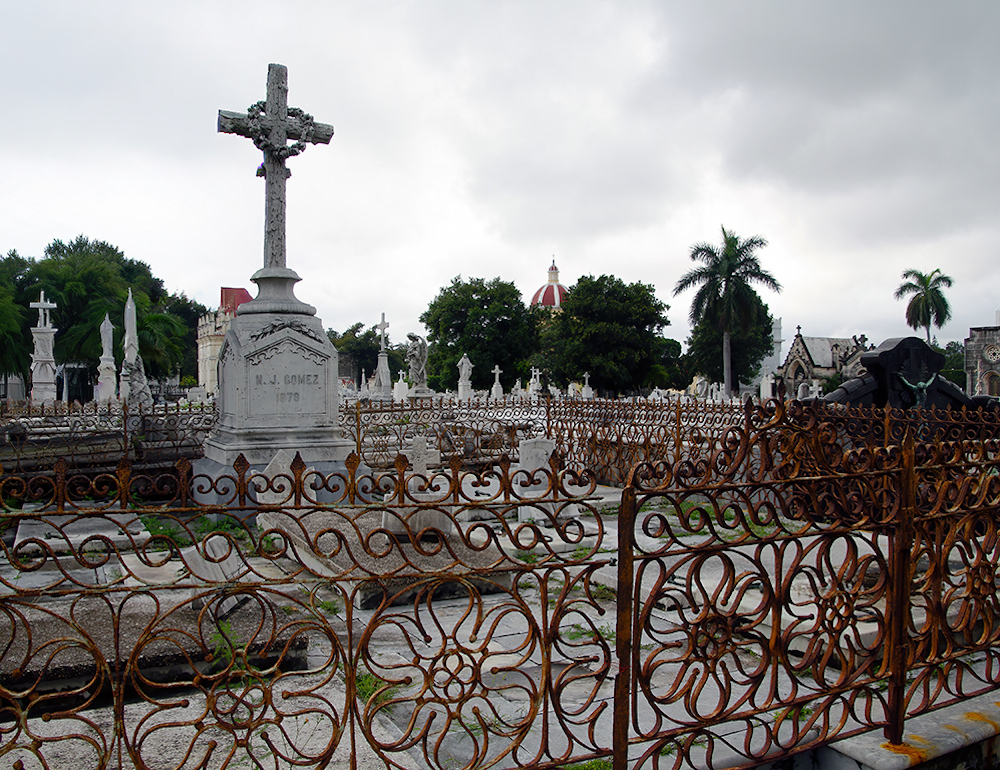 Cristobal Colon Cemetery, Cuba by Barbara Dunn
