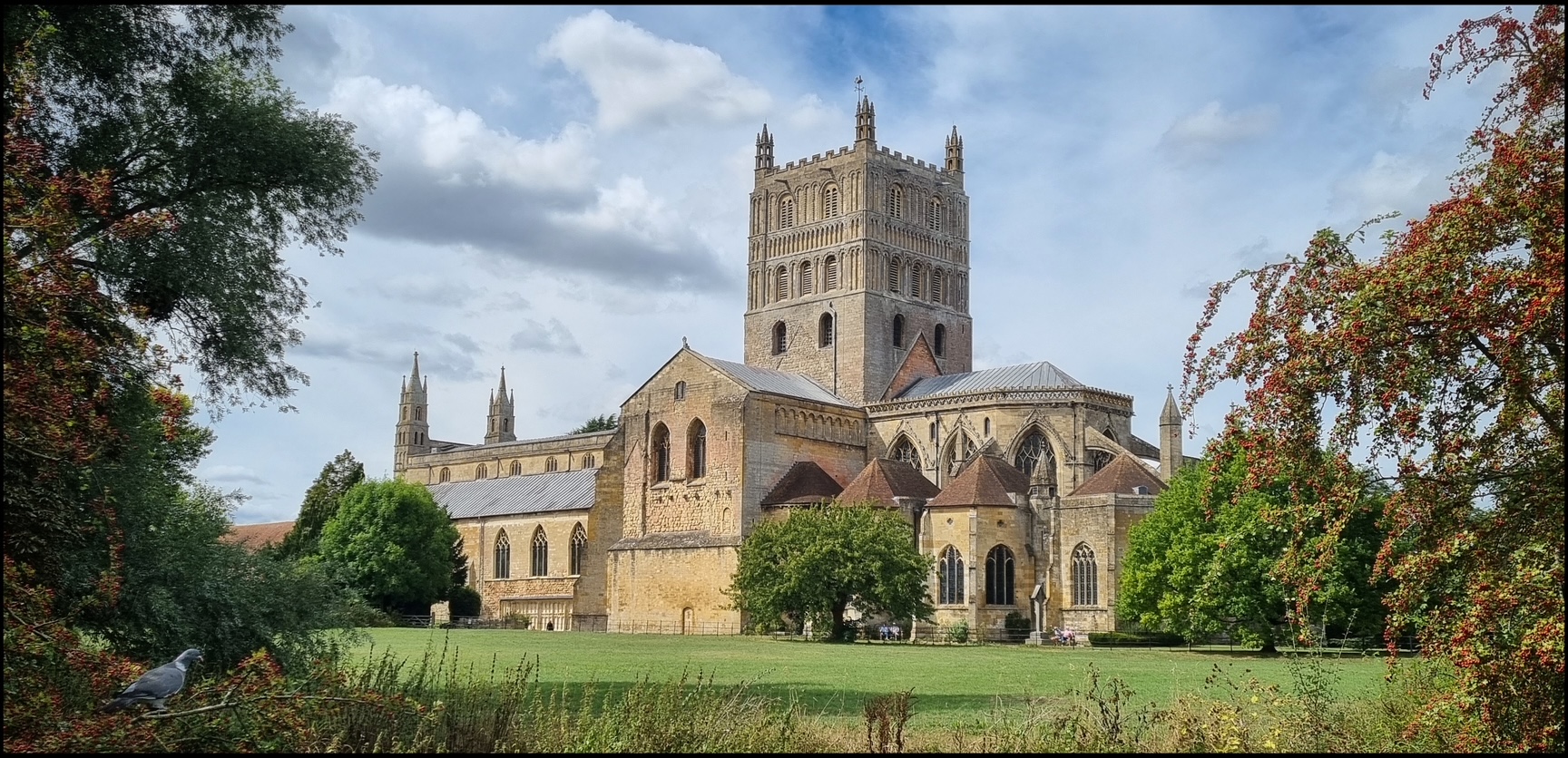 Tewkesbury Abbey by Steven Wharram