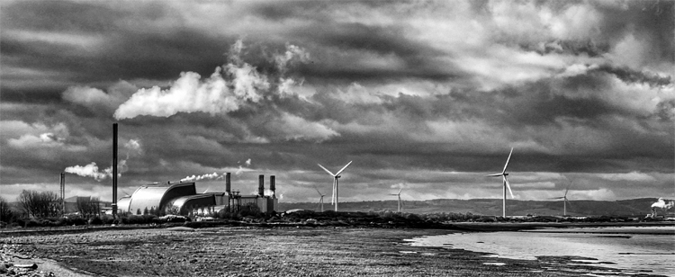 Industrial landscape by Steven Wharram, LRPS