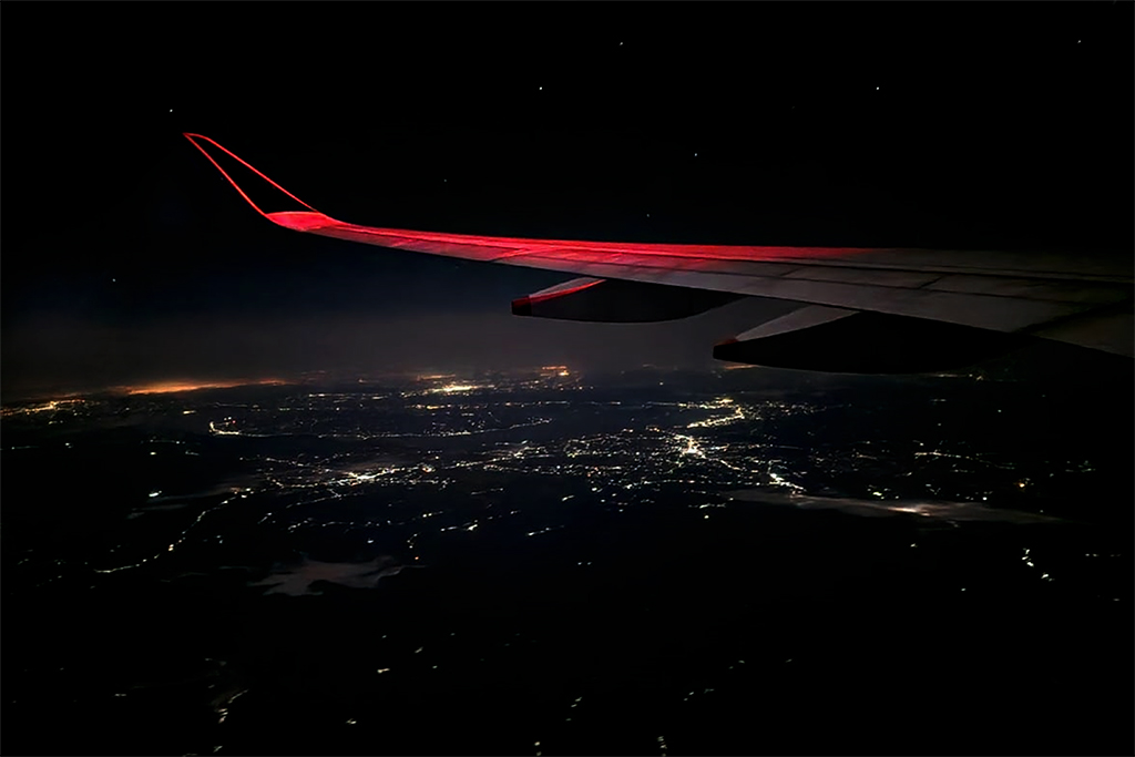 Night Sky Aerial by Syed Shakhawat Kamal