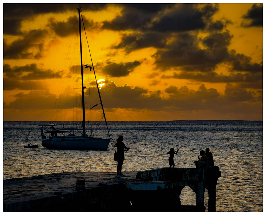  Sunset Silhouette by Gregory Waldron