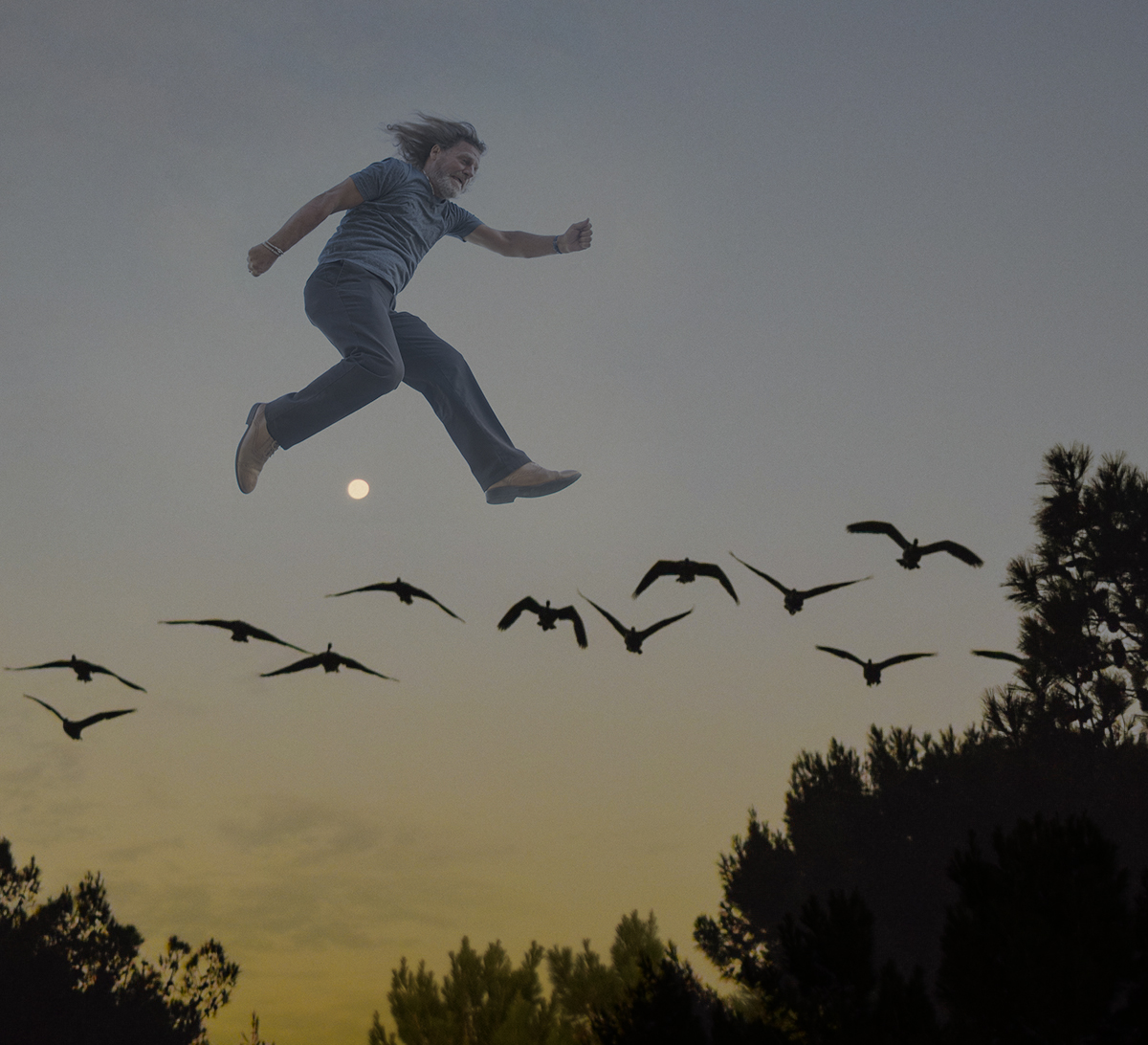 Bryan Moon and Birds by Jeri Conklin