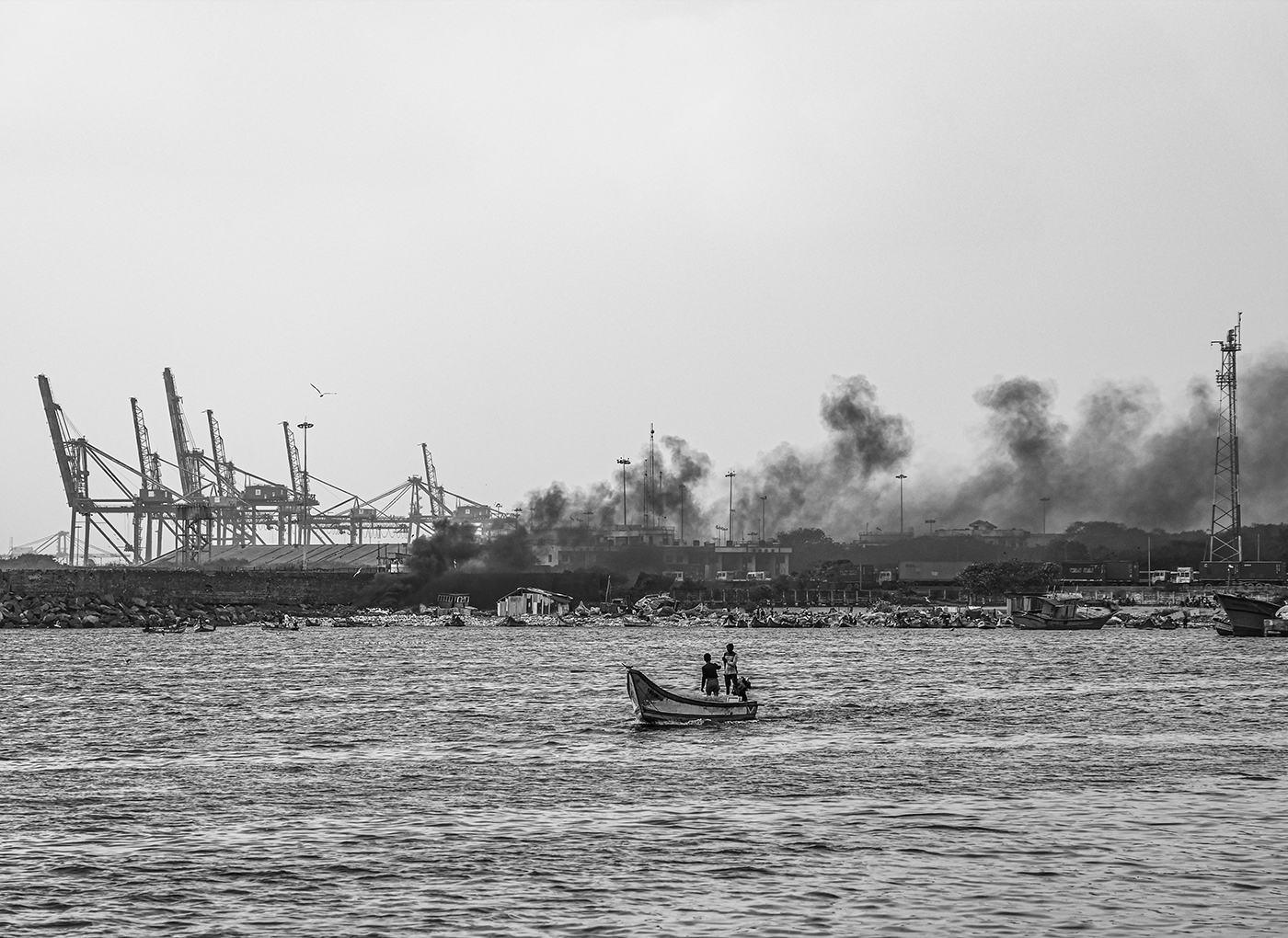 Fishing harbour Chennai by Barath Karthi R K