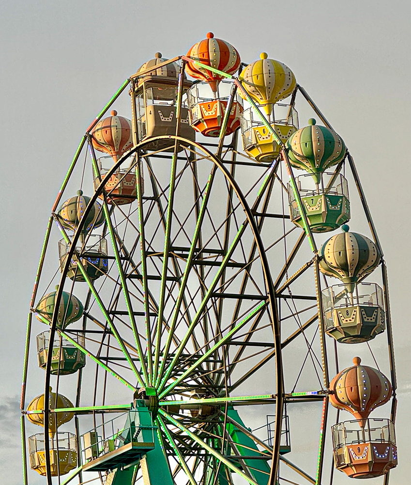 Ferris Wheel by Joan Funk