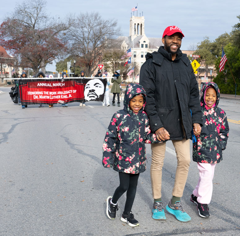 Marching for a Brighter Future by Suzanne Daunt