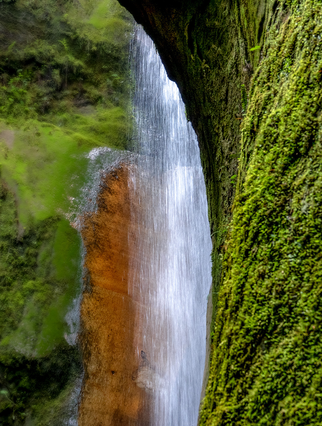 Falls at the Cave by Martha Aguero