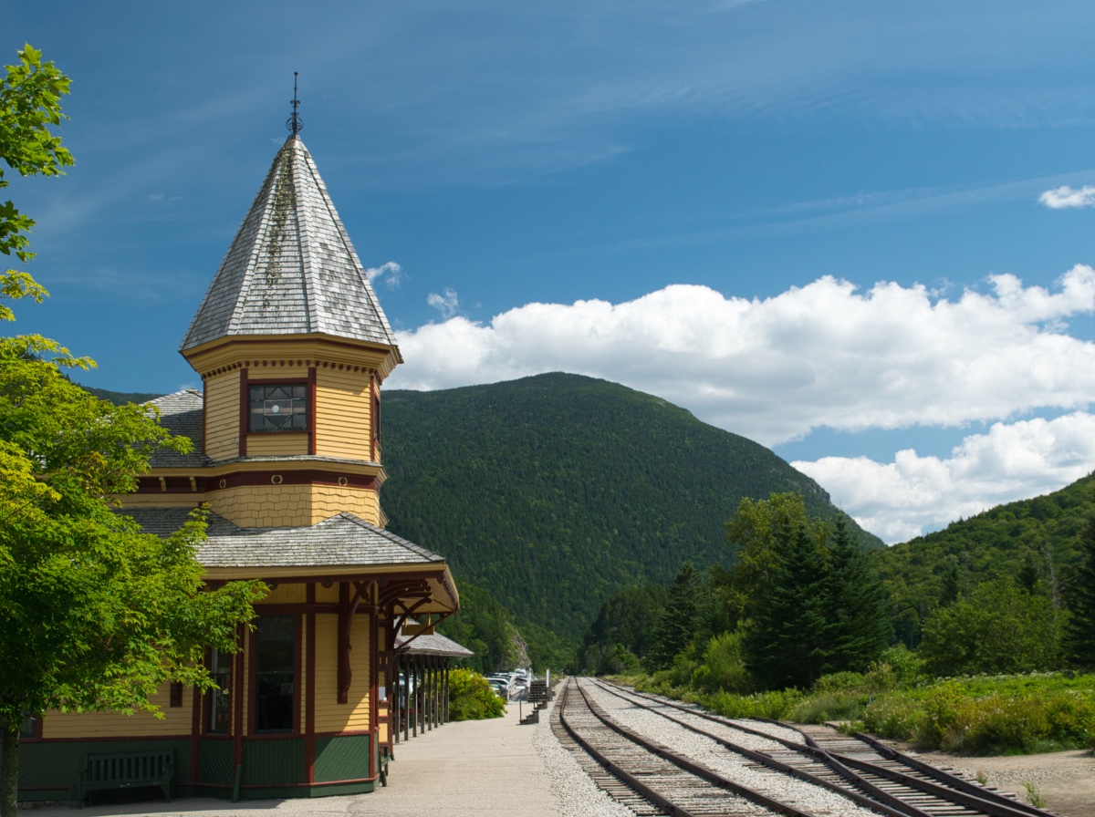  Train Station at Crawford Notch, NH