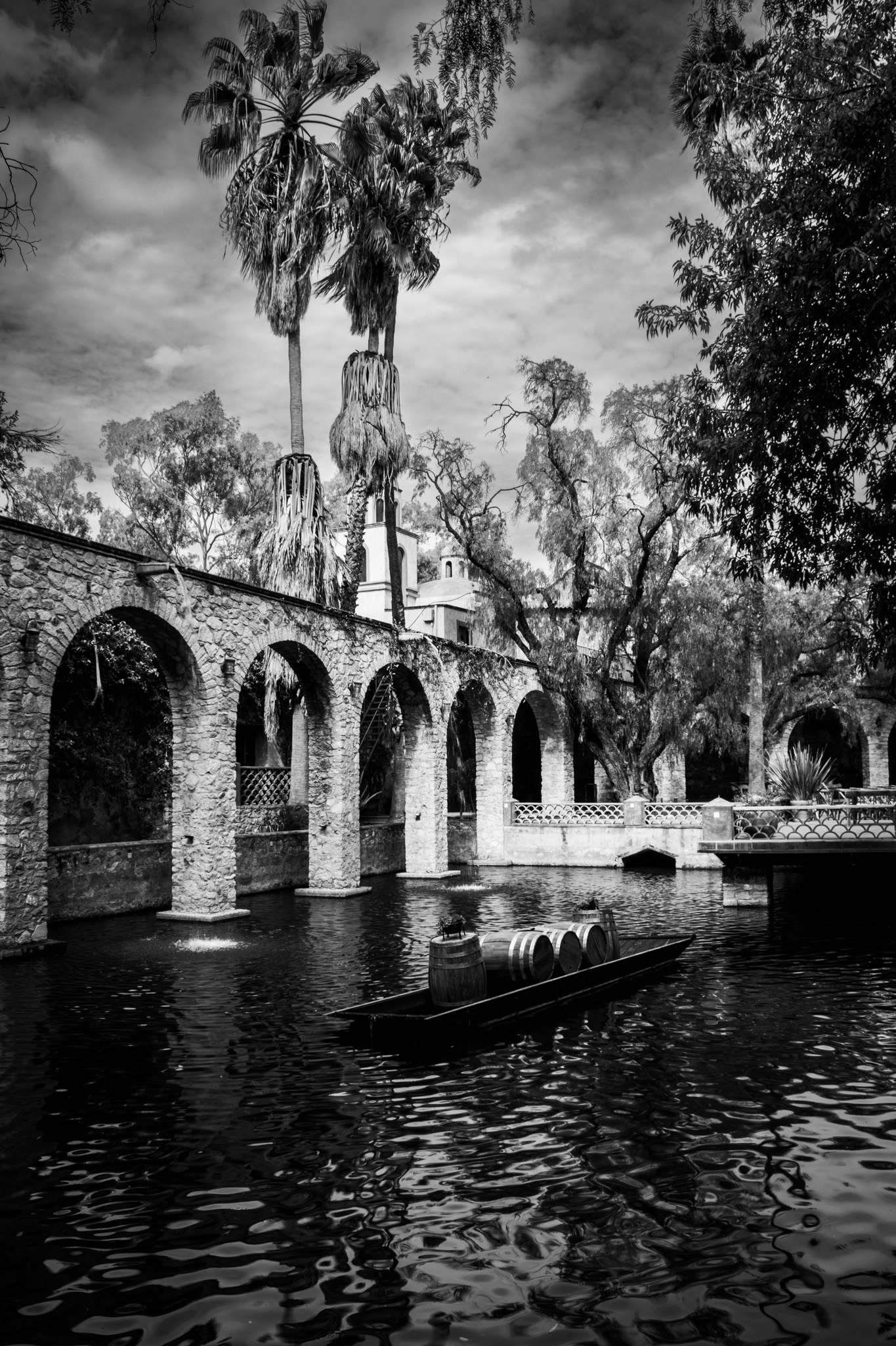 Old Hacienda by Carlos Roman