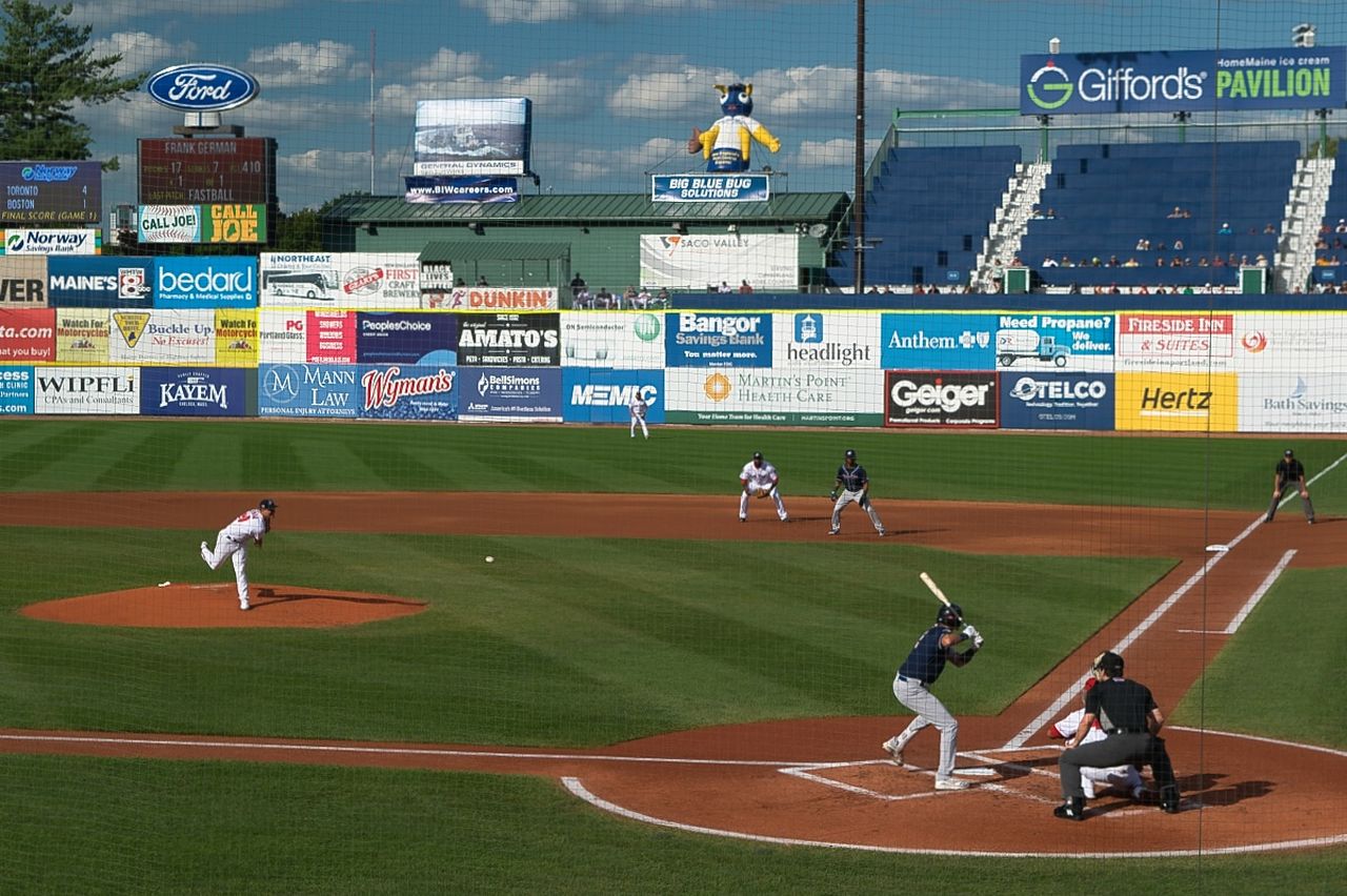 Portland Maine Sea Dogs Baseball by Joe Norcott