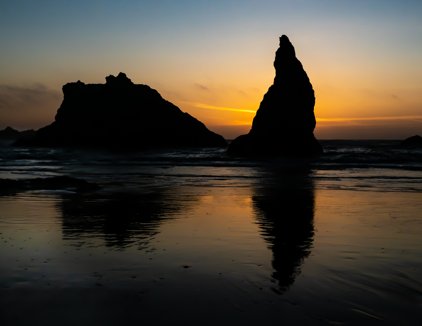 Bandon Beach Sunset  by Stan Bormann, FPSA, MPSA