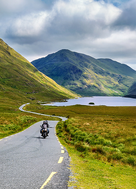 Bikers on the Road by Norm Solomon