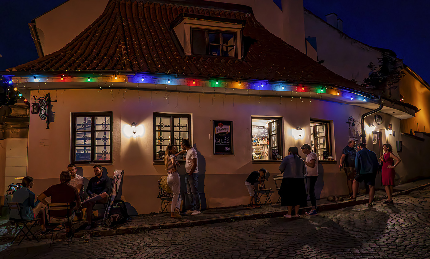 A Summer Night in Old Prague