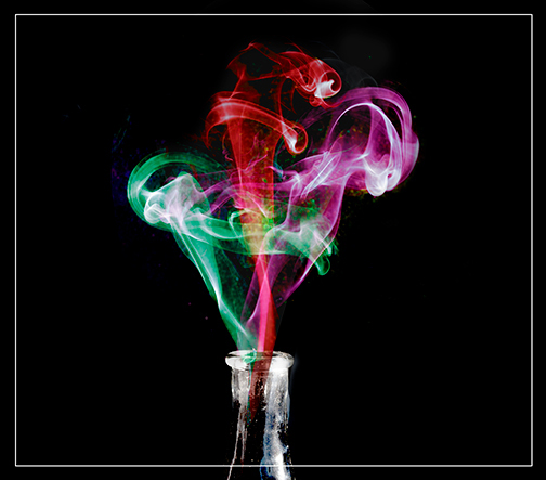 Coloured smoke by Angela Bonner, PPSA