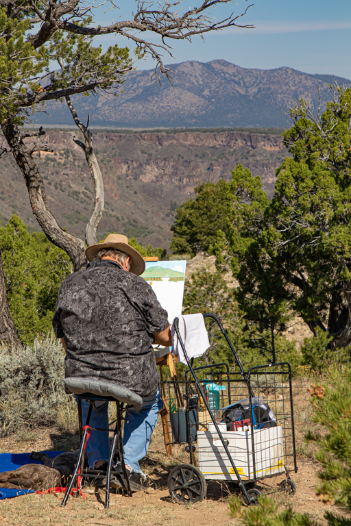 Artist at Work by Mike Patterson